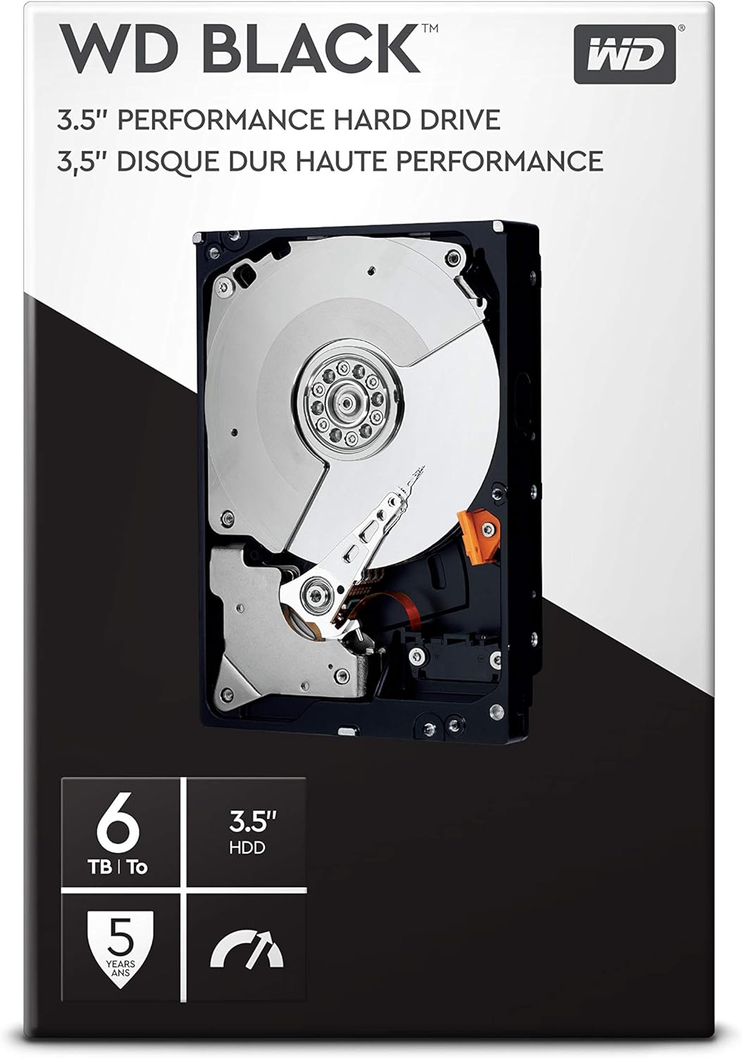 WD_Black 6TB Performance 3.5 Internal Hard Drive Z3453