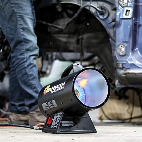 Mr. Heater MH60QFAV 60,000 BTU Portable Propane Forced Air Heater V26549