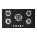 Empava 36 inch Black Tempered Glass 5 Italy Sabaf Burners Stove Top GAS Cooktop Empv-36gc204