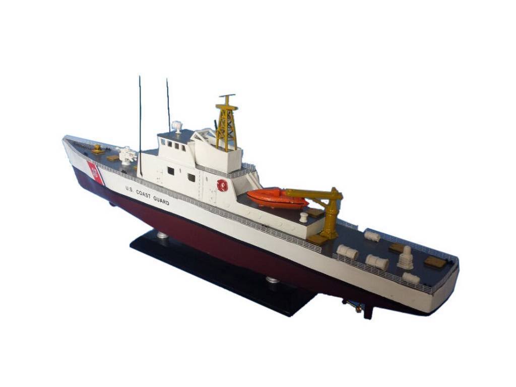 Hampton Nautical USCG Coastal Patrol Boat 18 Wooden Model Boat D495814