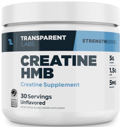 Transparent Labs Creatine HMB Unflavored & Hawaiian Splash, 30 Servings Each O797901