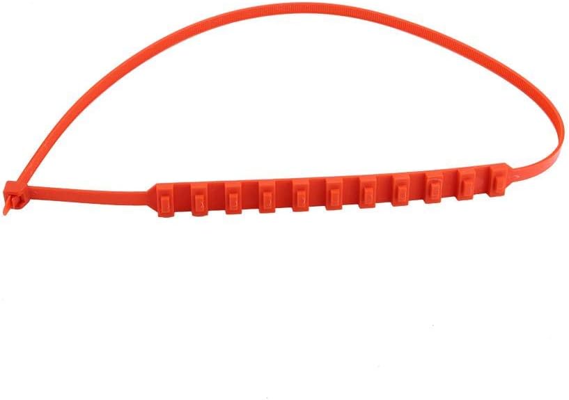 Tire Anti Skid Chains 20pcs Nylon Snow Mud Traction with Gloves K3597