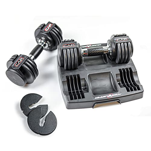 CAP Barbell ADJUSTABELL Adjustable Round Dumbbell Weights O461