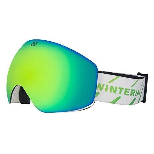 Winterial Magnetic Ski and Snowboard Goggles with 2 Interchangeable Lenses and Case R25762