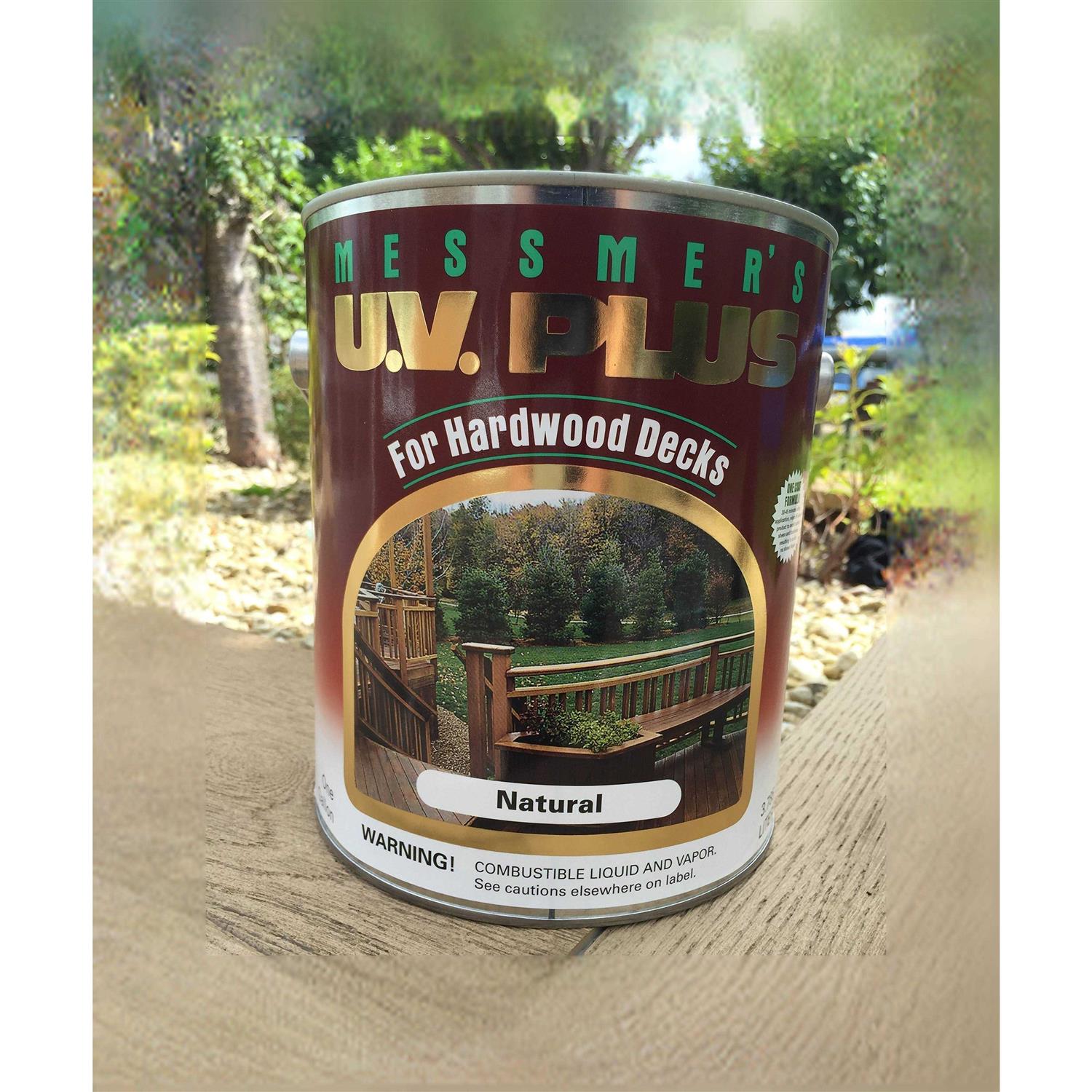 Messmer’s MH-500 1 Gallon Natural Hardwood UV Plus D336457
