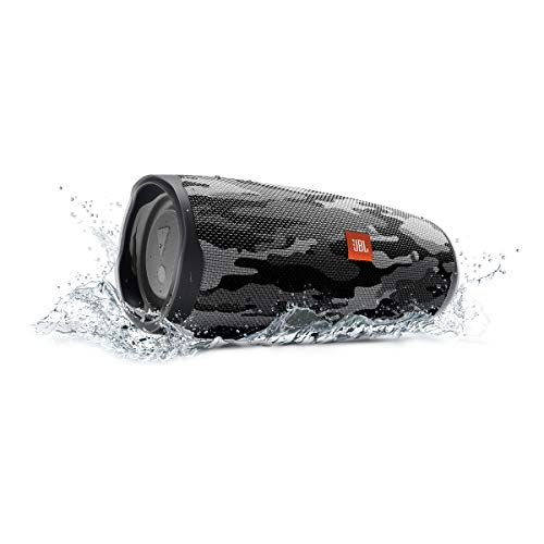 JBL Charge 4 Portable Waterproof Bluetooth Speaker - Black (Renewed) A33506