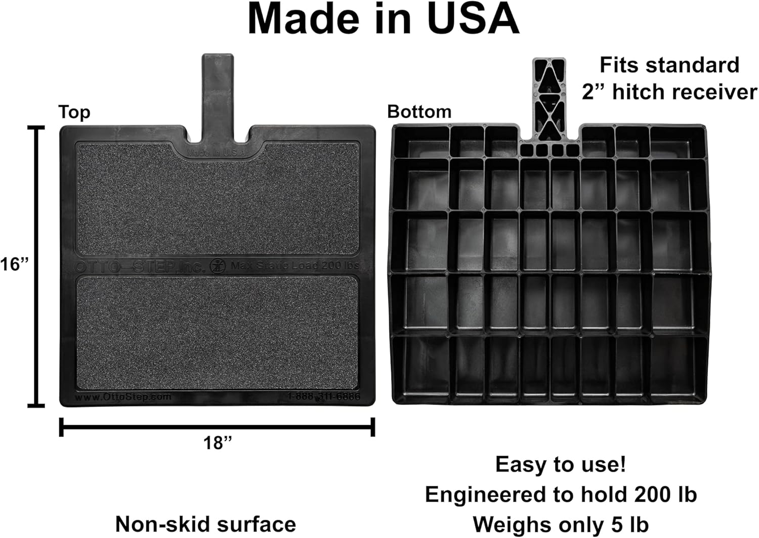Otto Step Pet Ramp for Dogs Car Van SUV Portable Lightweight X411468