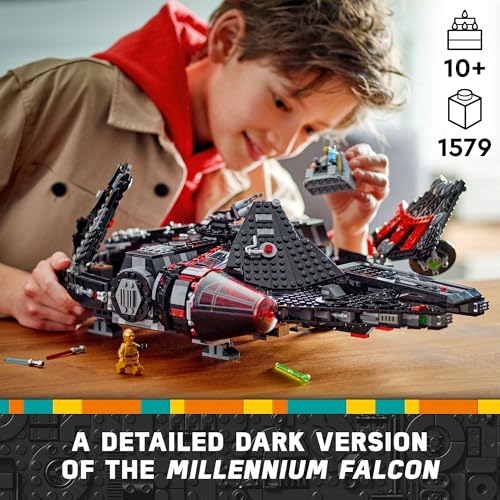 LEGO Star Wars The Dark Falcon Buildable Starship with 6 Minifigures A4647