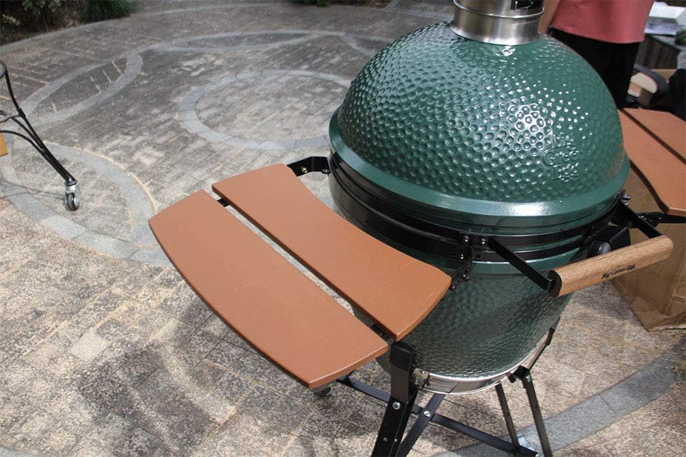 Dracarys Grill Side HDPE Shelves for Big Green Egg, 3 Slats H18141