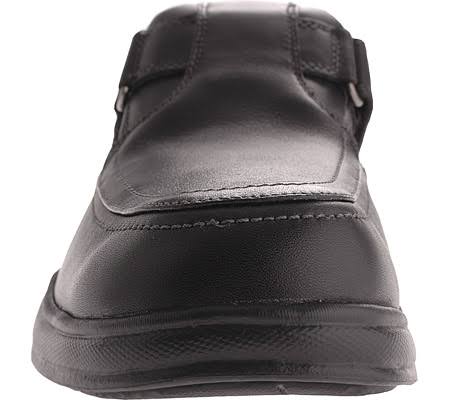 Orthofeet Men's Carnegie Black Leather Shoes Q69101