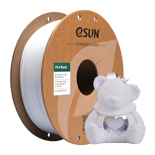 eSUN PLA Basic Filament 1.75mm 1KG Black 2Pack Y749548