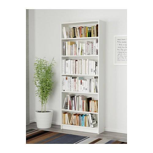 IKEA Billy Bookcase White D9422