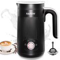 4 in 1 Electric Milk Frother: Automatic Milk Steamer Large Capacity Hot & Cold Coffee Foam Froth Maker, Milk Warmer Foamer for Latte, Cappuccino, Hot Chocolate