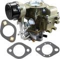 Onsnail 1 Barrel Carburetor for Carter YF Type for Ford YF C1YF 240 250 300 6 Cylinder CIL 1975-1982 Replace D5TZ-9510AG D4PZ9510AC RSC-300A 6307S 6054 6055 6056 6057 6058 6059 6-736