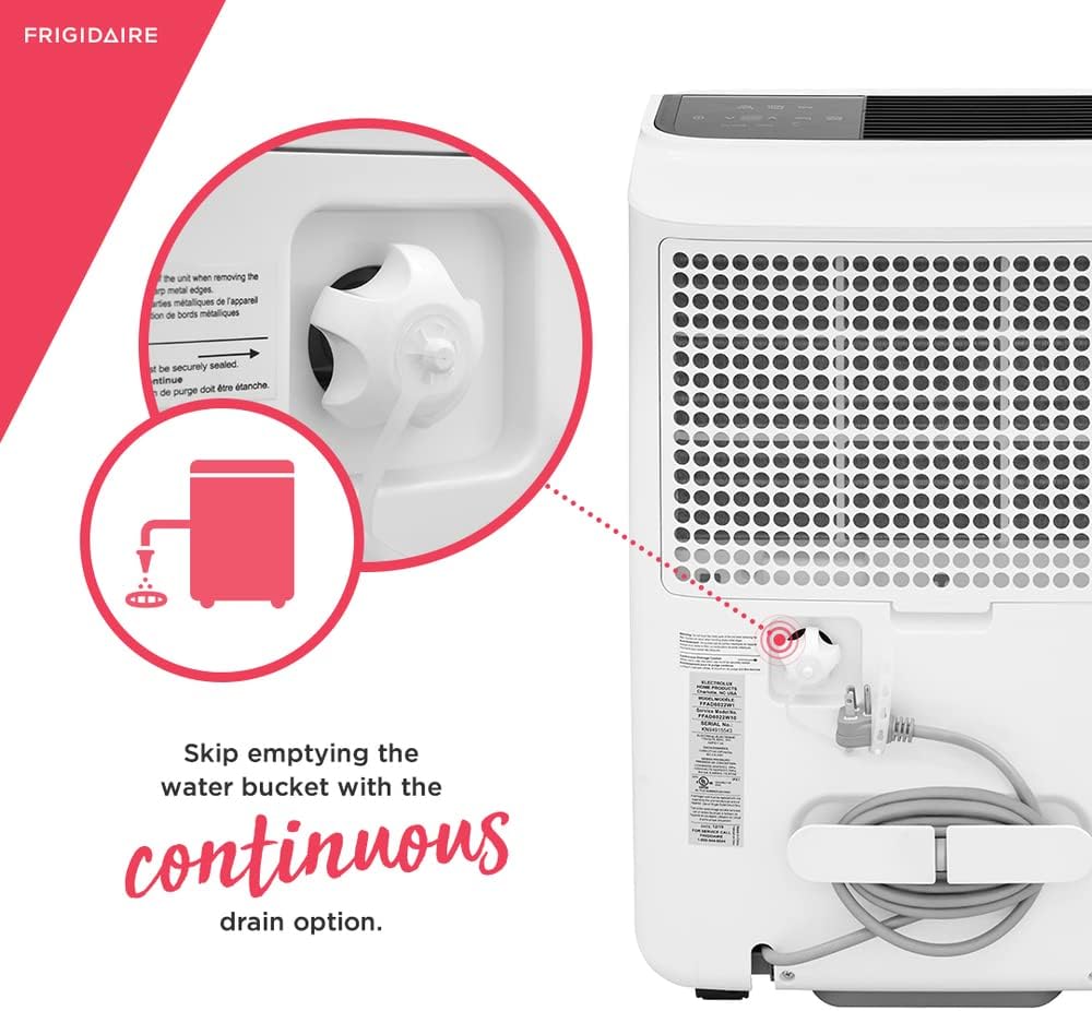Frigidaire 50 Pint Dehumidifier, White A46316