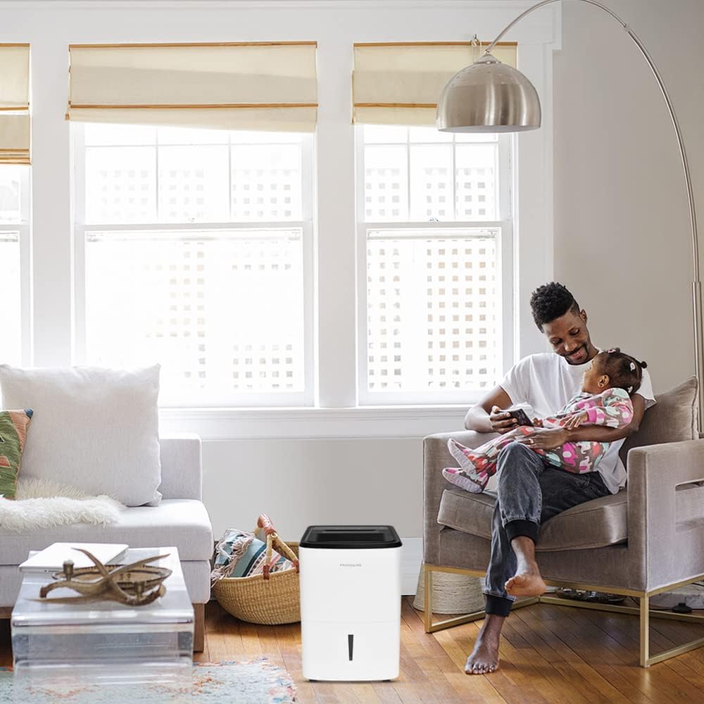 Frigidaire 50 Pint Dehumidifier, White A46316