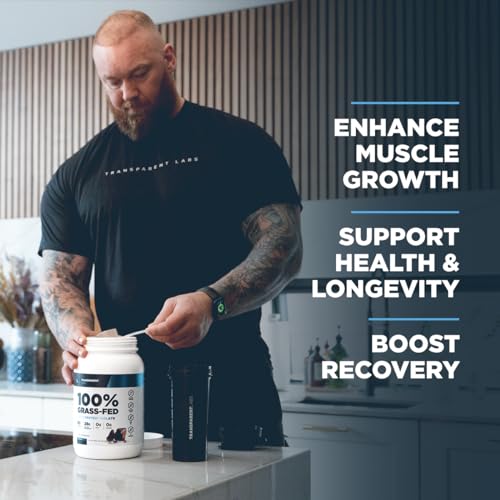 Transparent Labs Grass-Fed Whey Protein Isolate Chocolate PB & Creatine HMB Unflavored B871584