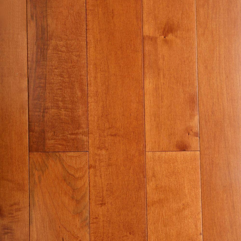 Bruce Maple Cinnamon 3/4 in. Thick x 5 in. Wide x Varying Length Solid Hardwood Flooring (23.5 Sq. ft. / CASE)