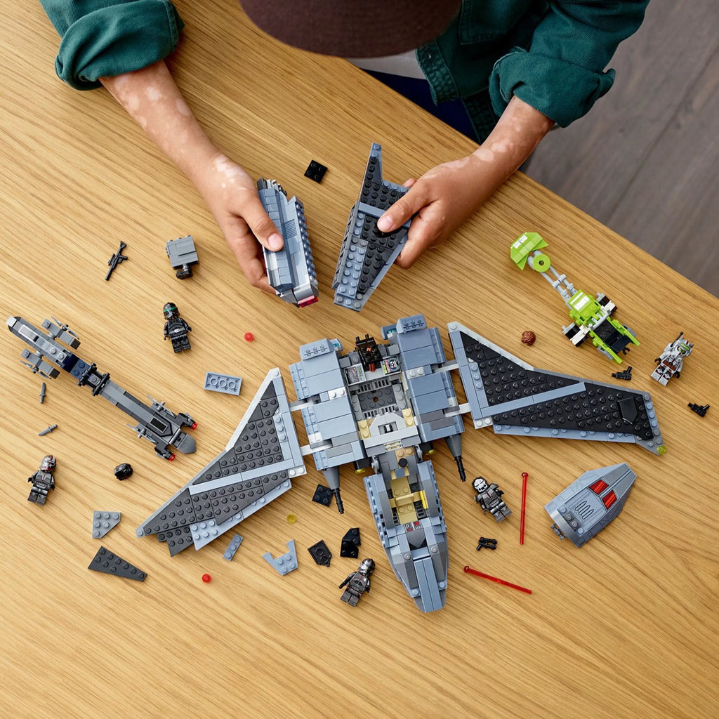LEGO Star Wars The Bad Batch Attack Shuttle 75314 Building Toy Set U54513