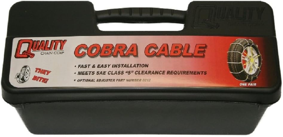 Quality Chain Cobra Cable Passenger Snow Traction Tire Chains (1046)