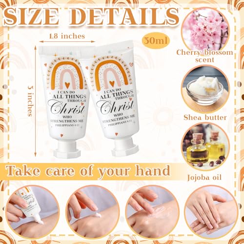 50 Pack Christian Hand Lotion Bulk Gifts for Women Bible Mini Travel Classic Y823911
