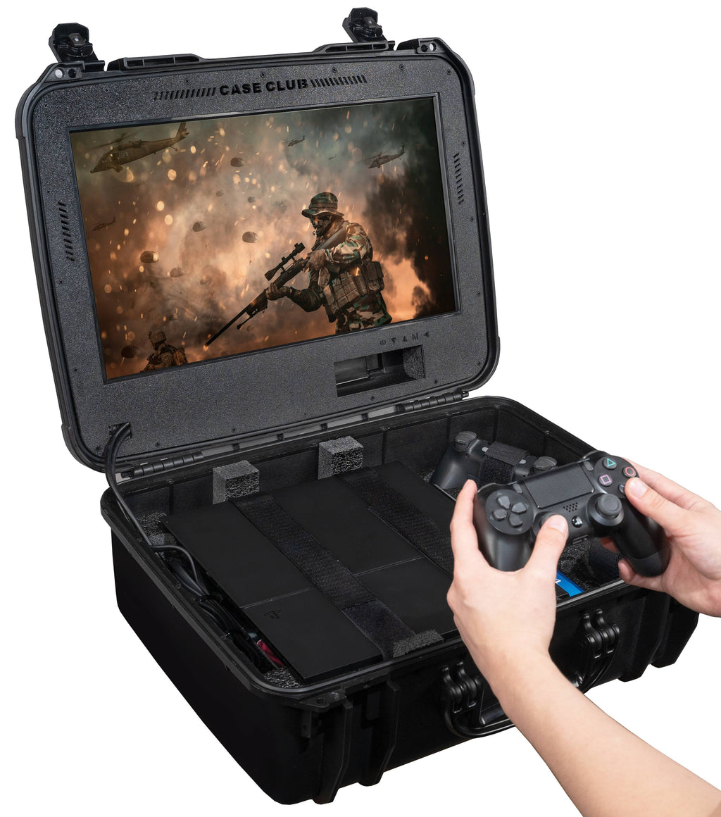 Case Club Portable Gaming Station Built-in - 18.5x22 LED Monitor