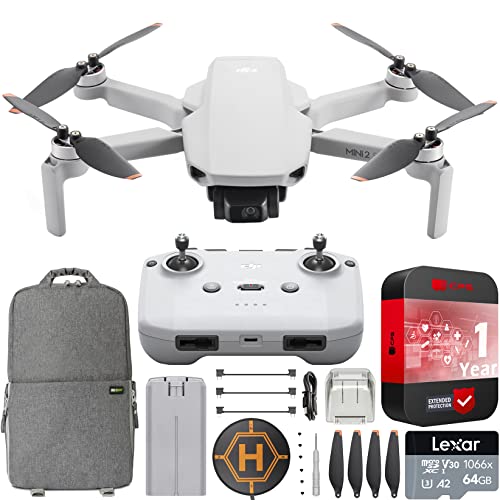 DJI Mini 4K Drone with Camera for Adults, 3-Axis Gimbal, 31-Min Flight, Bundle with Deco Gear Accessories L549