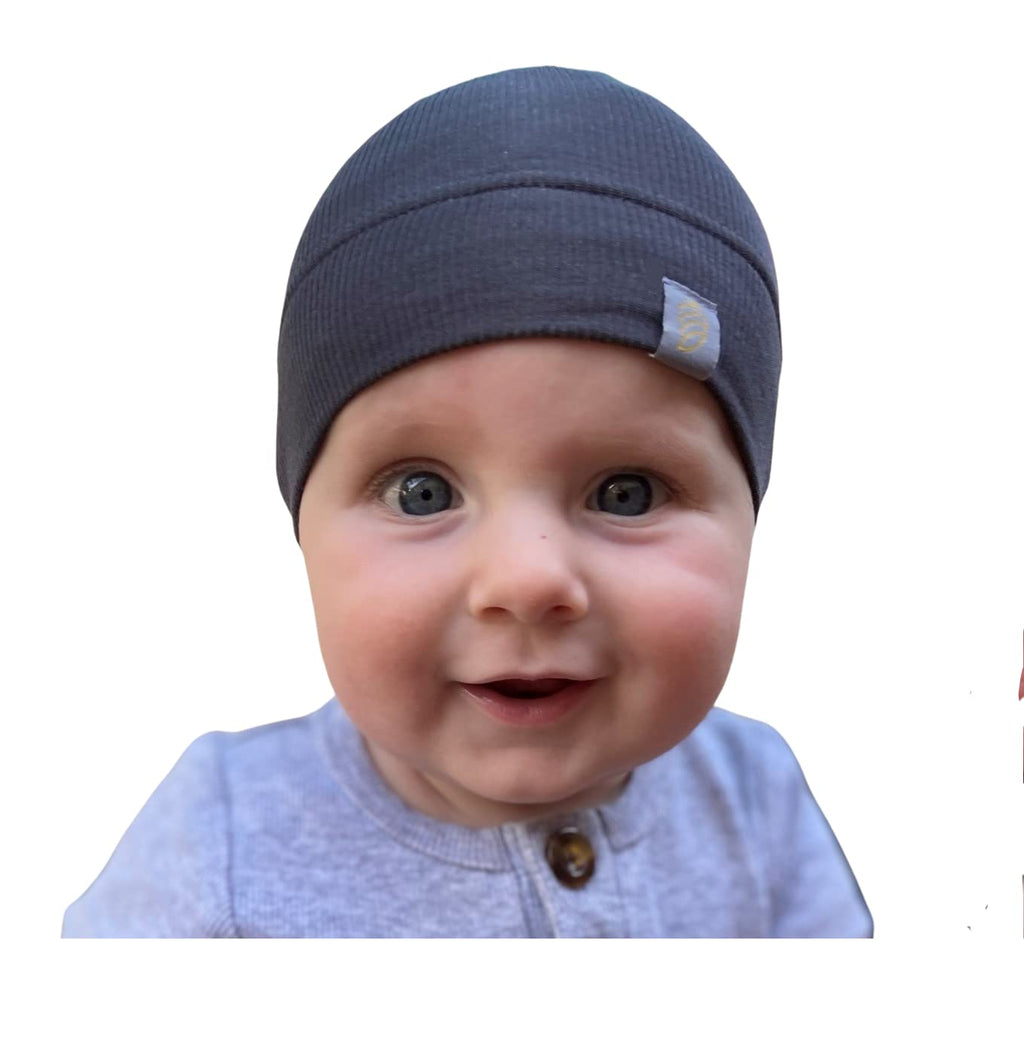 Golden Kocoon EMF Beanie Skull Cap Hat, Bamboo Faraday Fabric, Anti-Radiation P6958