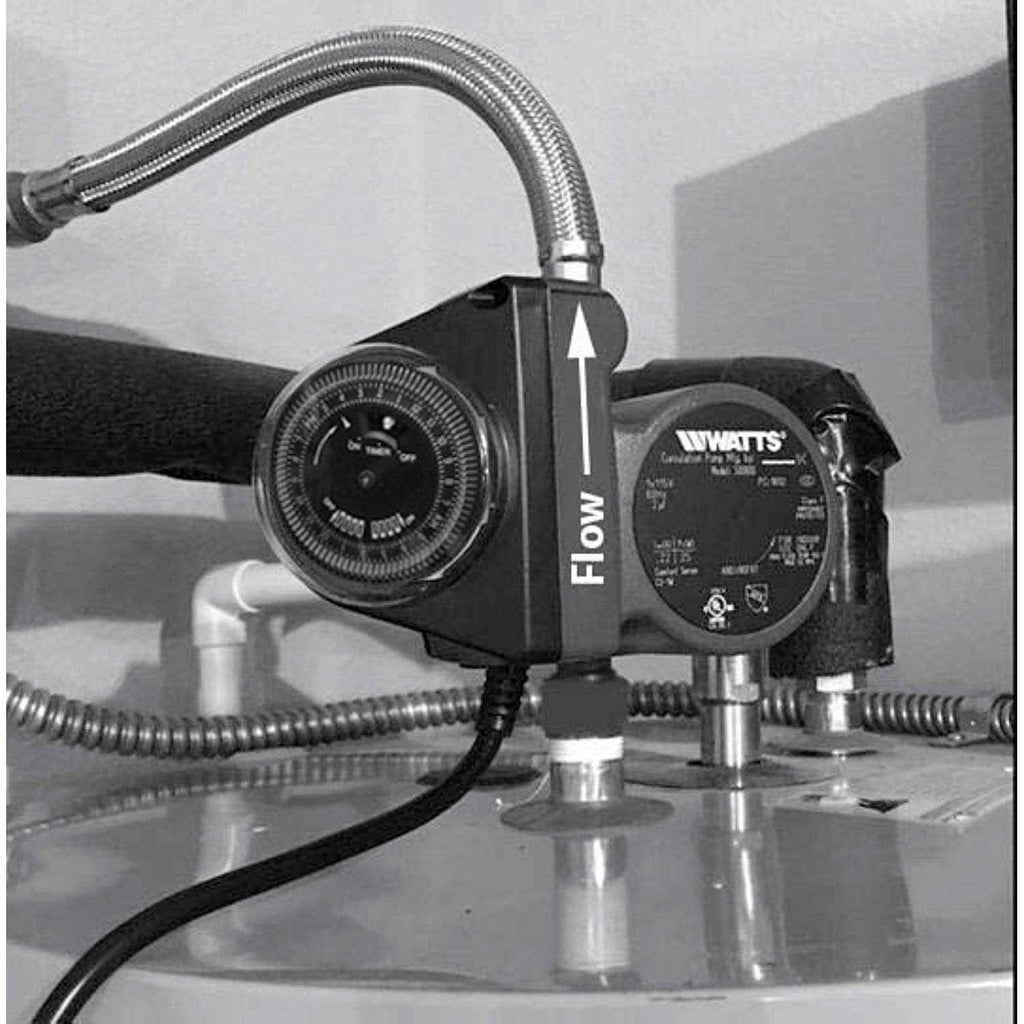 Watts 500800 Instant Hot Water Recirculating Pump with Timer D203