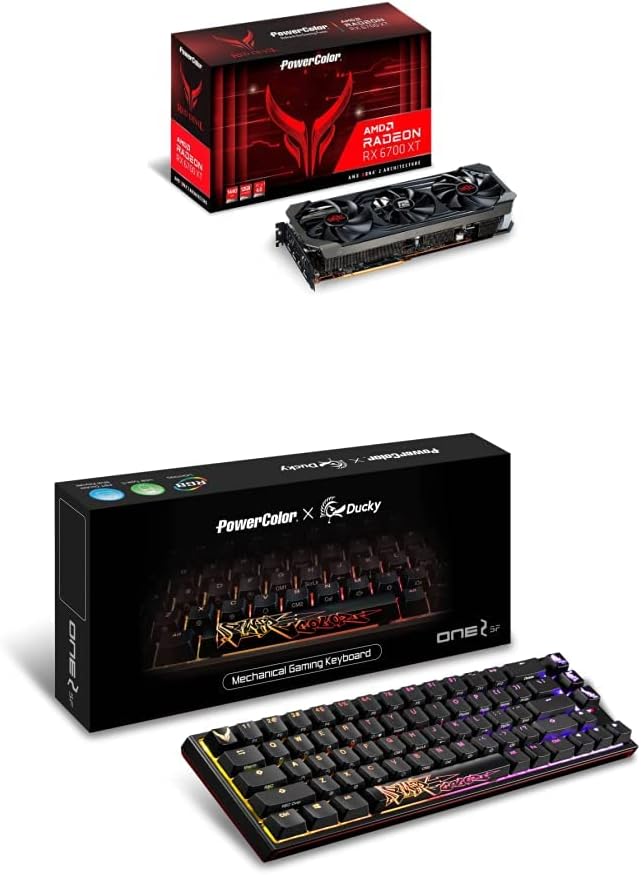 PowerColor Red Devil AMD Radeon RX 6700 XT 12GB GDDR6 Gaming Graphics Card K829