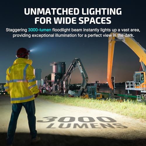 OLIGHT Perun 3 Rechargeable Headlamp Flashlight, 3000 Lumens, Black Z1023