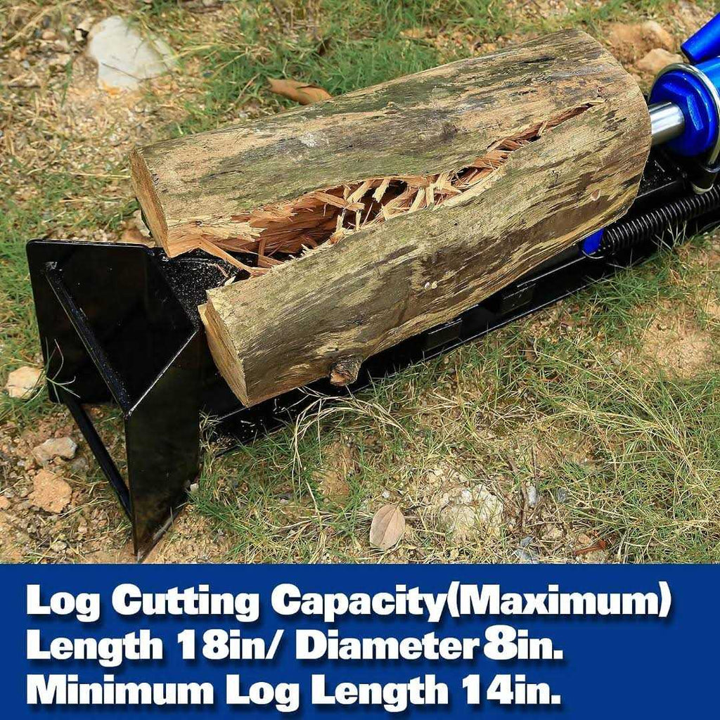 BILT HARD 12 Ton Manual Log Splitter Hydraulic Wood Splitter N79575