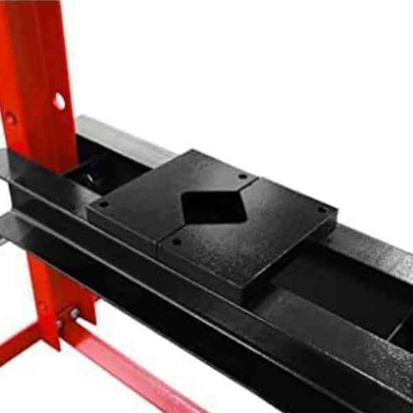 Big Red 12-Ton Low-Profile Shop Press with Stamping Plates F122247