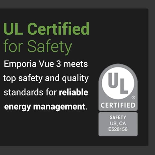 Emporia Gen 3 Smart Home Energy Monitor with 16 50A Circuit Level Sensors W391