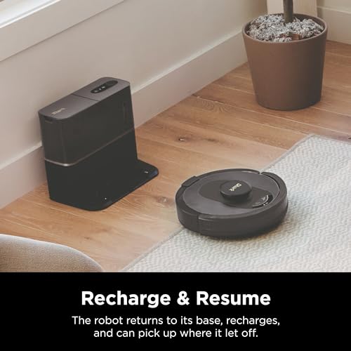 Shark AV2501S AI Ultra Robot Vacuum with Self-Empty Base, Dark Grey S309926