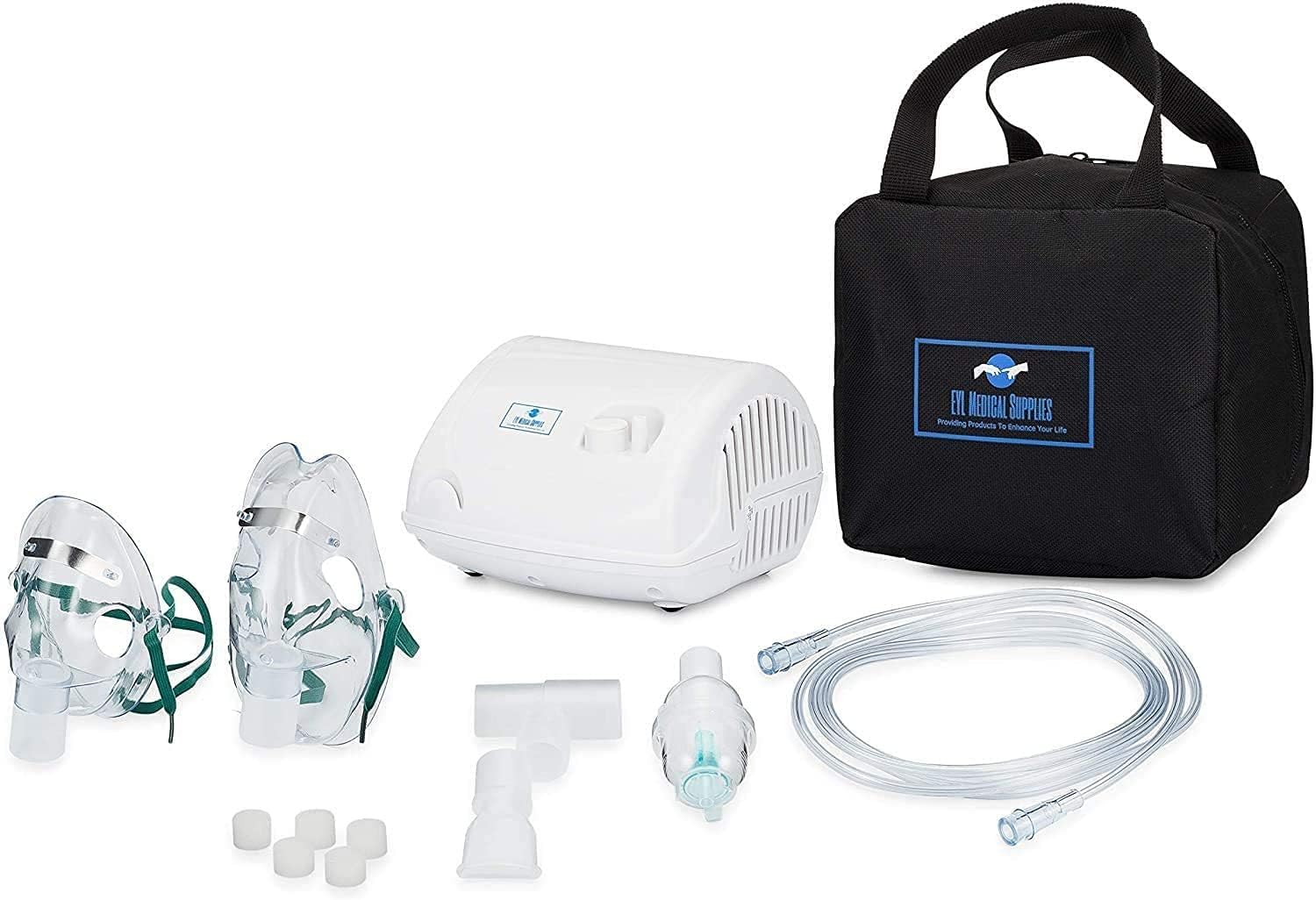 TruNeb Portable Desktop Compressor with Cool Mist and Carry Bag A427
