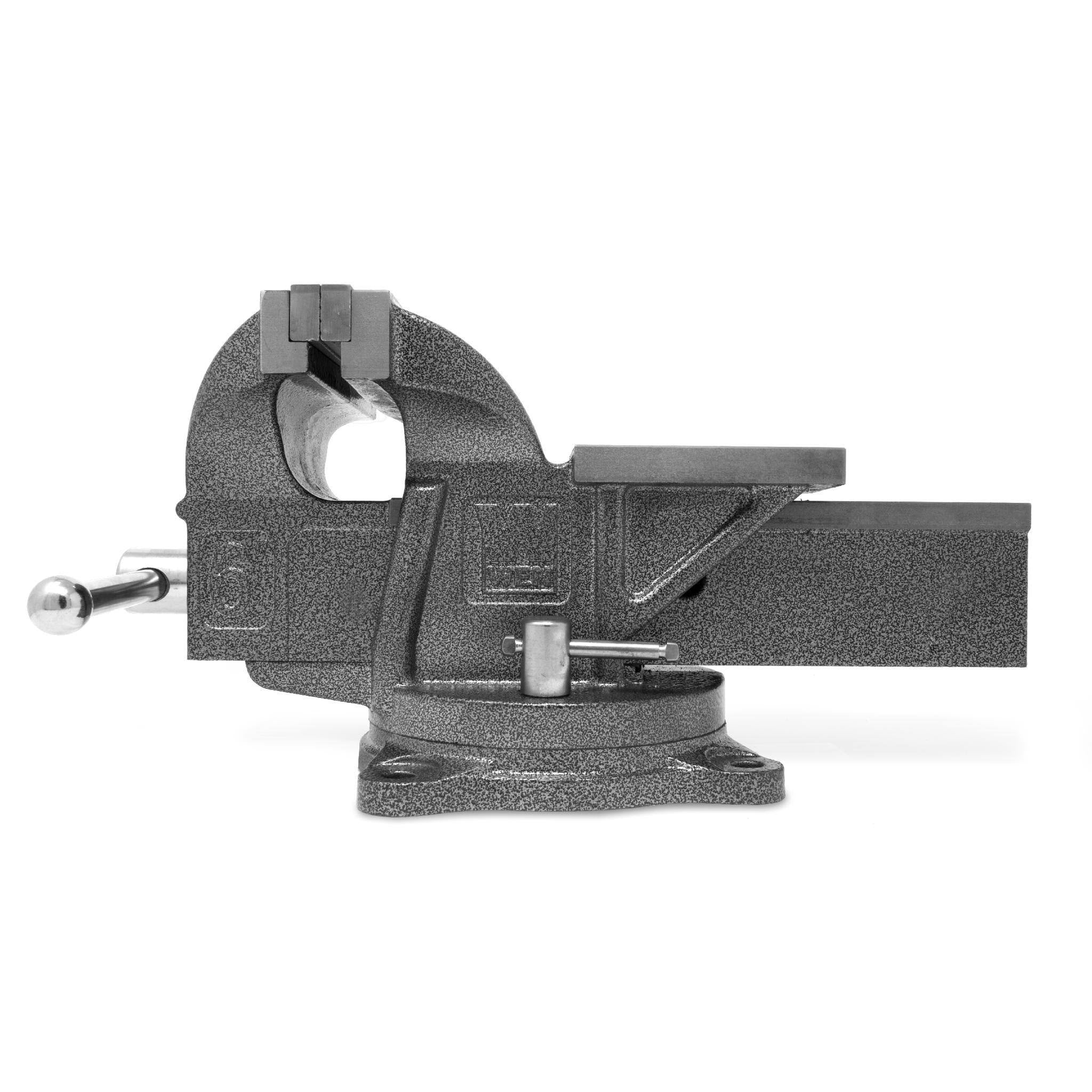 Wen 456BV 6-Inch Cast Iron Bench Vise with Swivel Base U646441