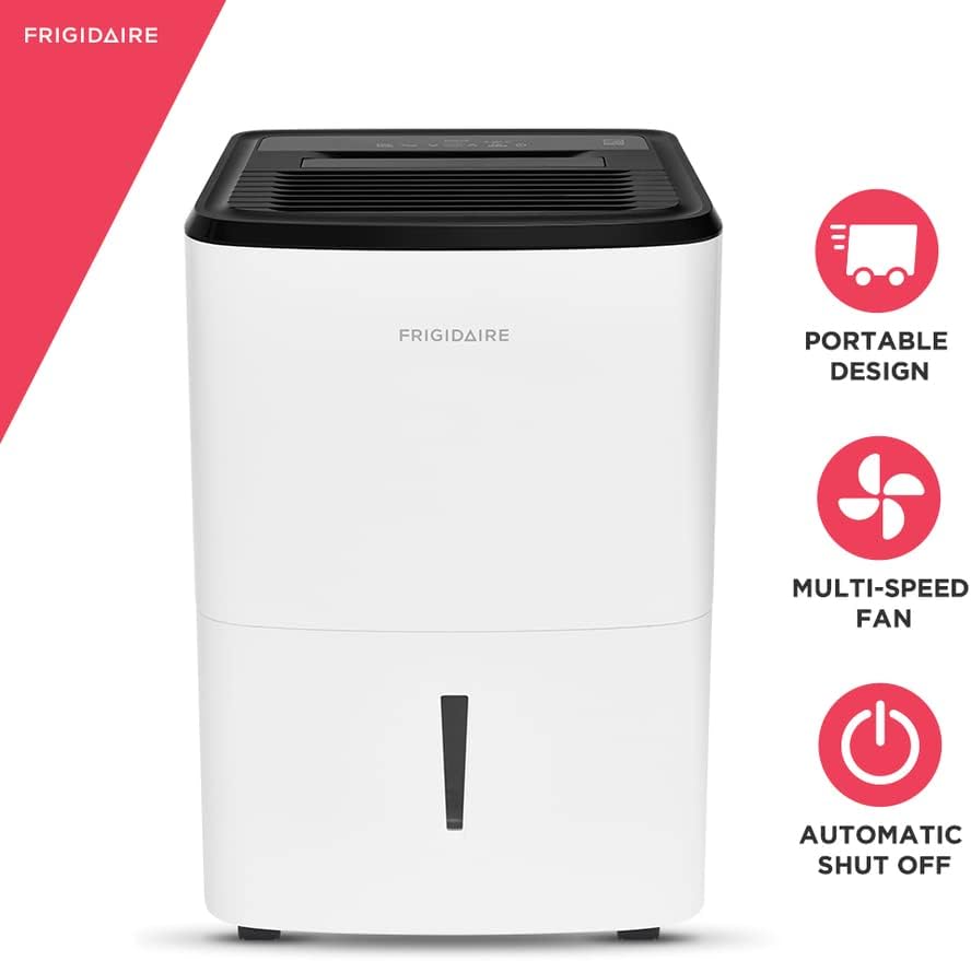 Frigidaire 50 Pint Dehumidifier, White A46316