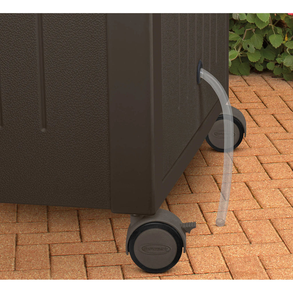 Suncast Resin Wicker Cooler J9594