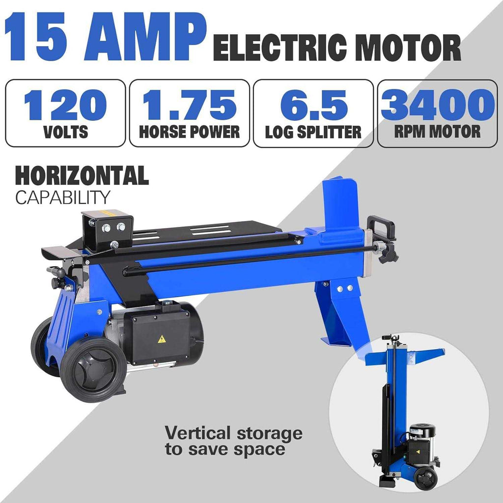 Bilt Hard Log Splitter 6.5 Ton Electric Wood Splitter G995