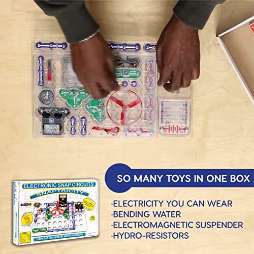 Snap Circuits Arcade Electronics Exploration Kit, STEM Activities for Ages 8+ B1100