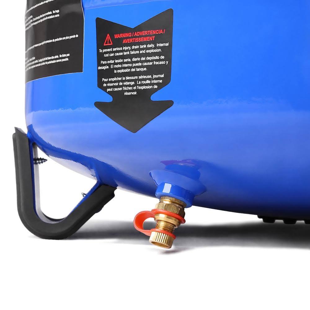 Aavix 6 gal. Portable Electric 150 PSI Oil-Free Pancake Air Compressor P7358