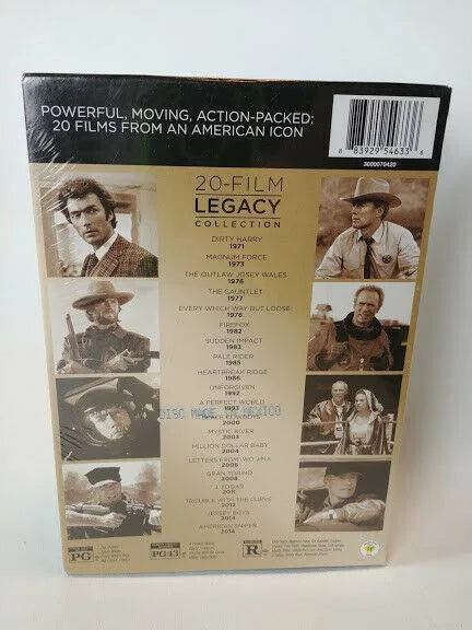 Clint Eastwood Legacy Collection (20-DVD) Z725907