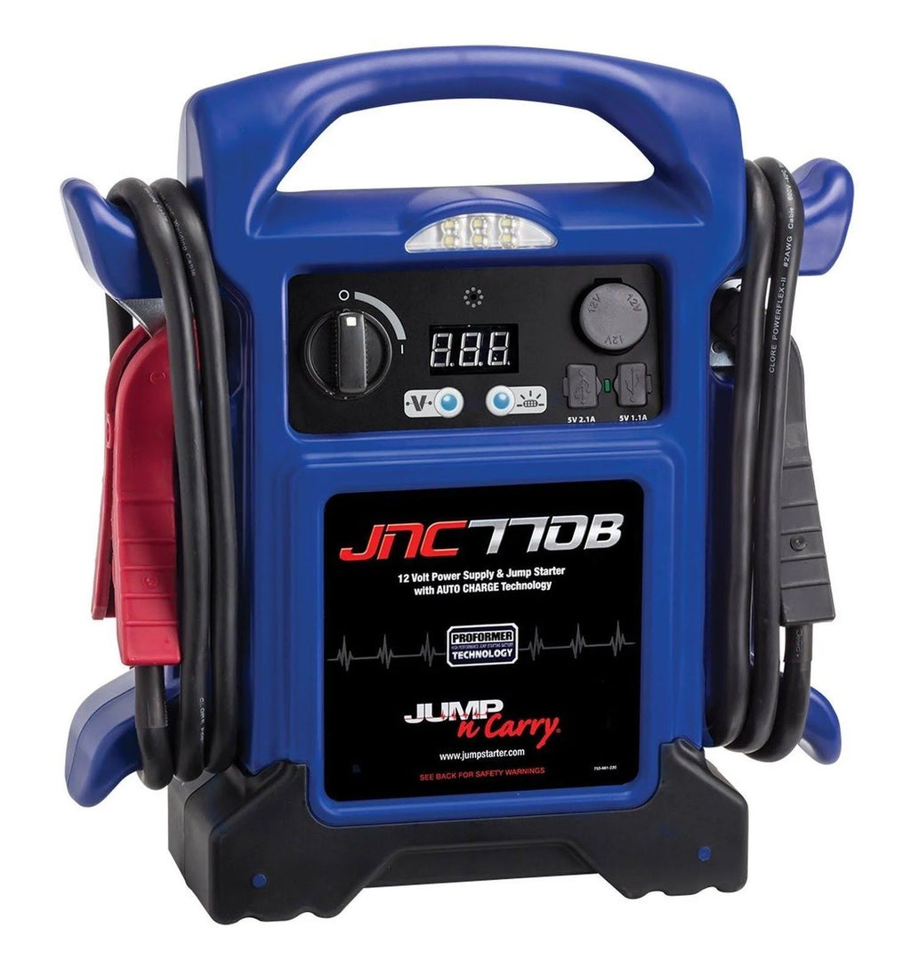 Jump-N-Carry Jnc770b 1700 Peak Amp Premium 12-Volt Jump Starter - Blue