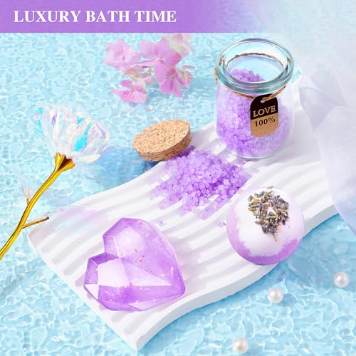 LUCOTIYA Self Care Gift Basket with Blanket for Women B366271