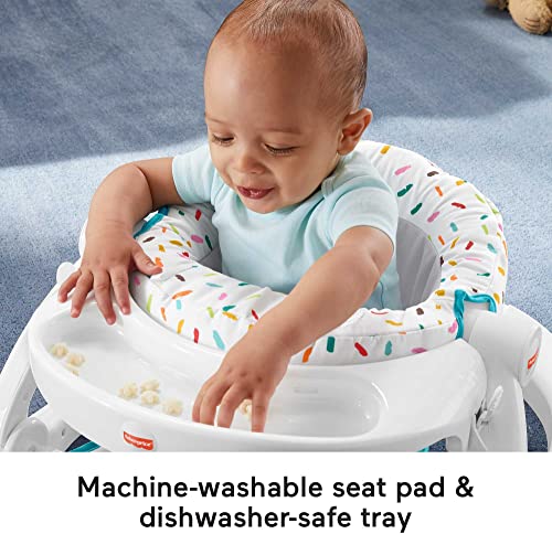 Fisher-Price Deluxe Sit-Me-Up Floor Seat with Removable Toys and Snack Tray T943601