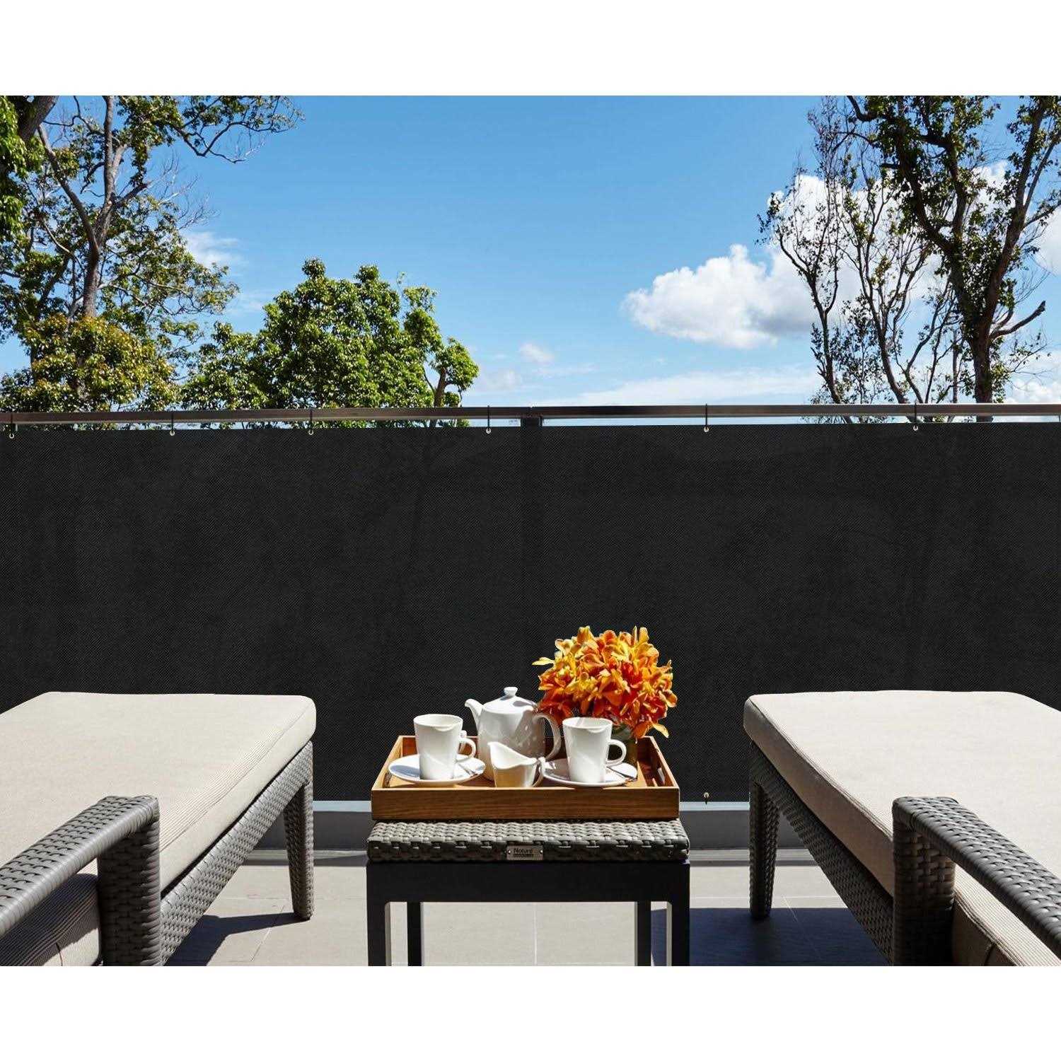 Tang 3 x Residential Commercial Privacy Deck Fence Screen 200 GSM Weather Resistant K8483