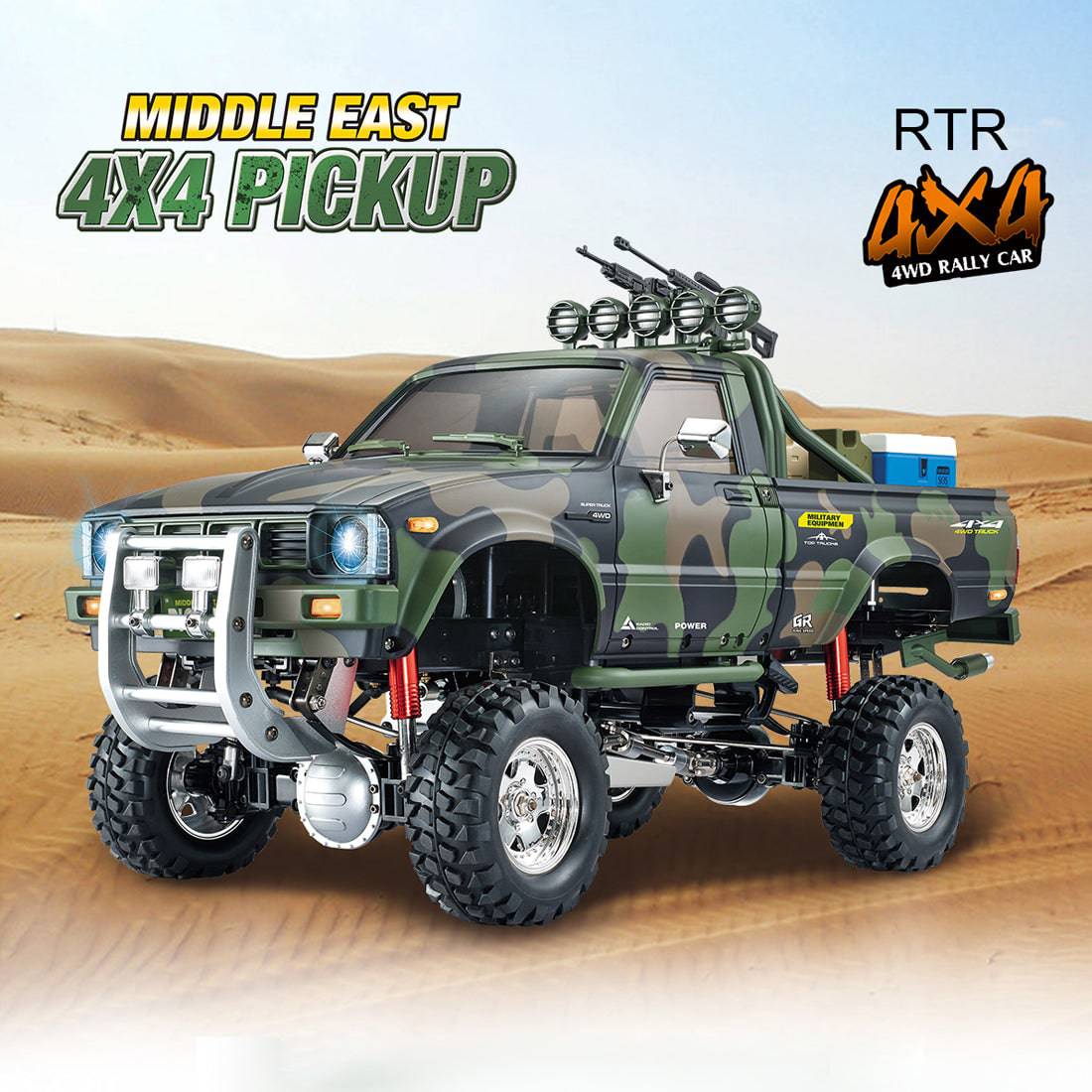 HG-P417 1/10 2.4G 4WD RC Pickup Truck RTR S779787