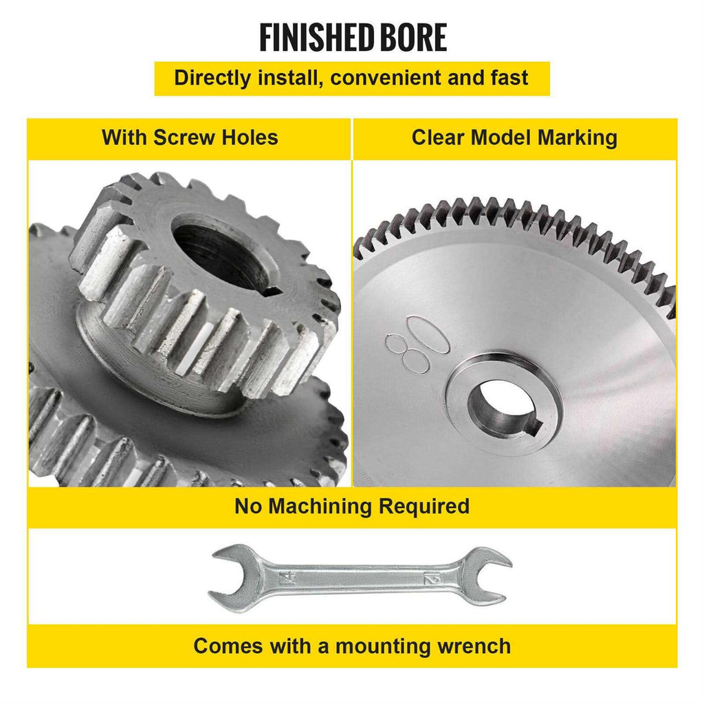 VEVOR 27PCS Metal Lathe Gears Replacement Gear Set K379294