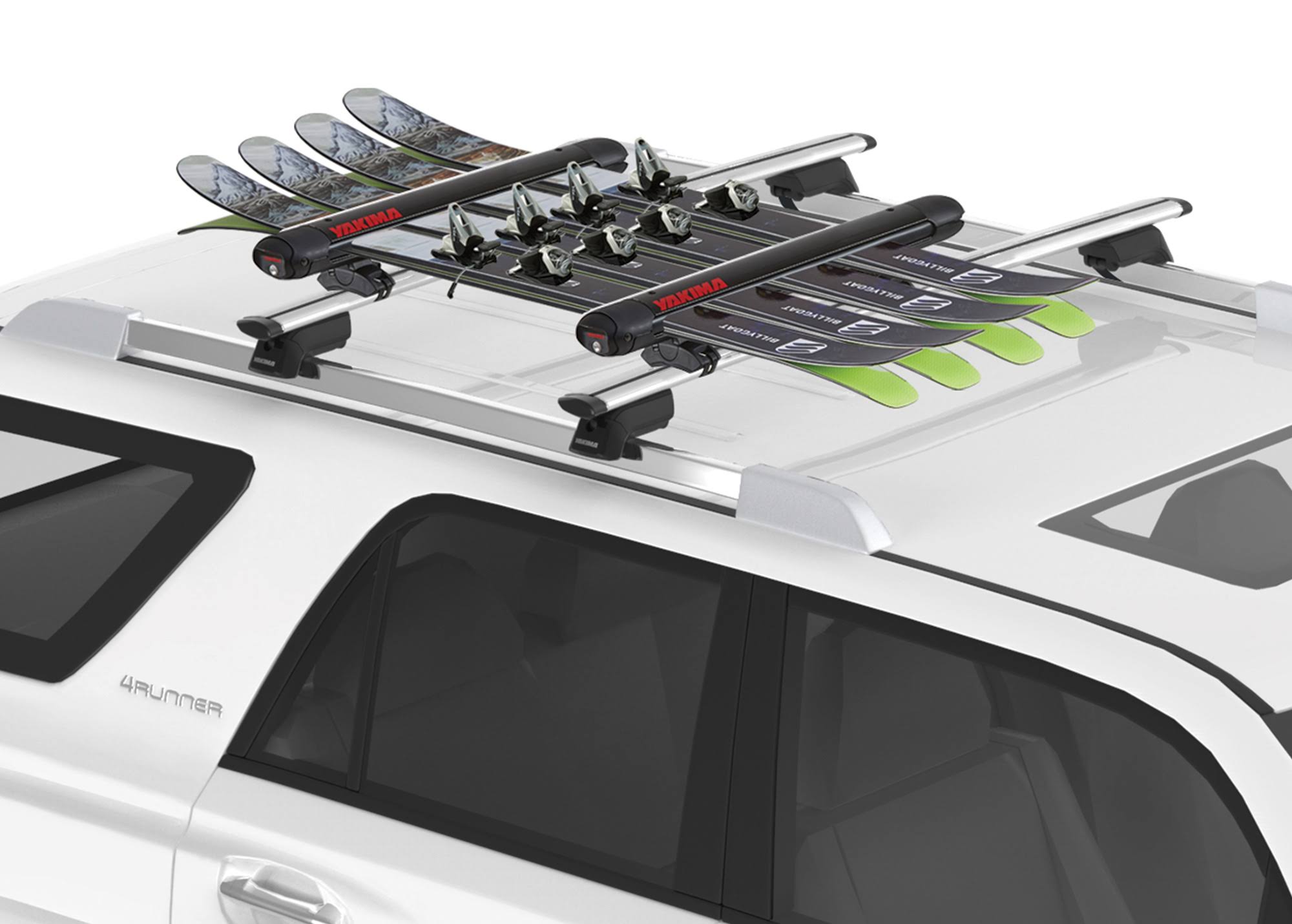 Yakima Fatcat Evo 4 Ski Rack, Black M202